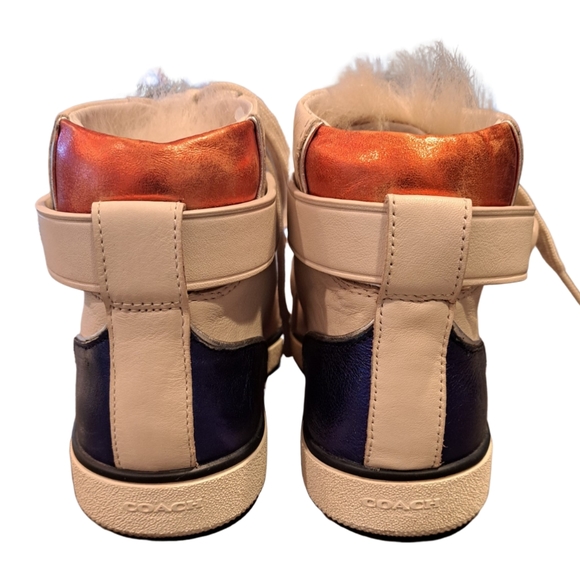 Coach C213 High Top Sneakers - Picture 8 of 13